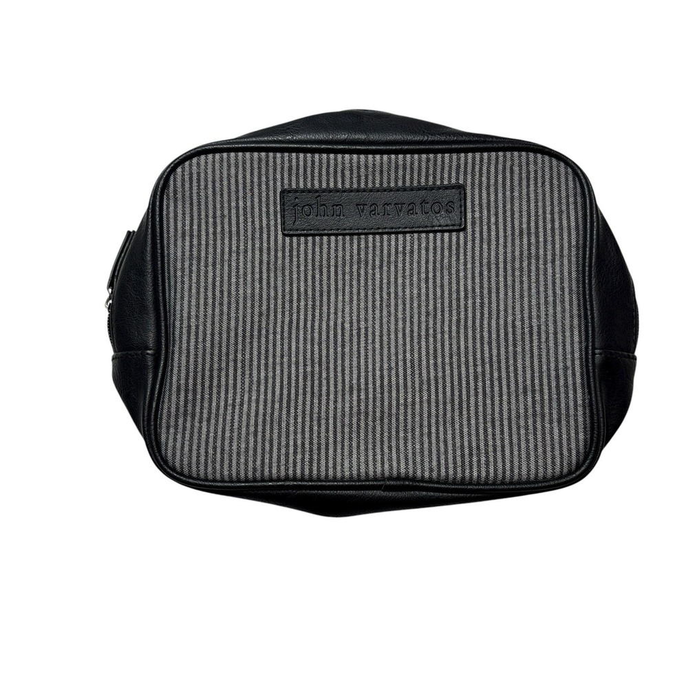 John Varvatos Cosmetic‎ Toiletry Bag Striped